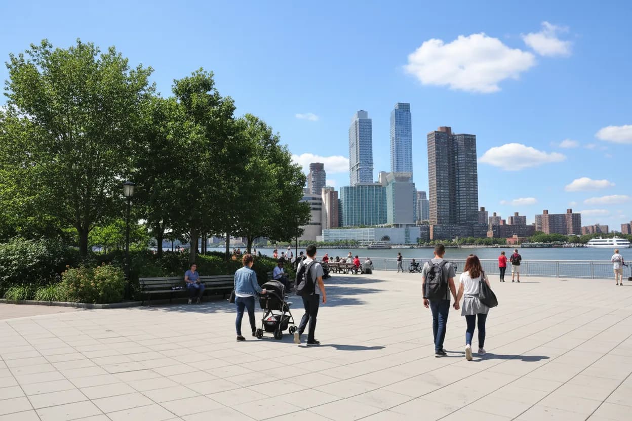 Cover scene for Hudson River Park Pier 84 Play Stop for Toddlers Before a Midtown Errand