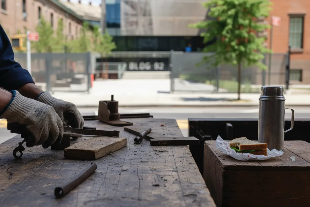 Editorial detail for Brooklyn Navy Yard Public Art Walk: A Low-Cost Detour With Bus Math