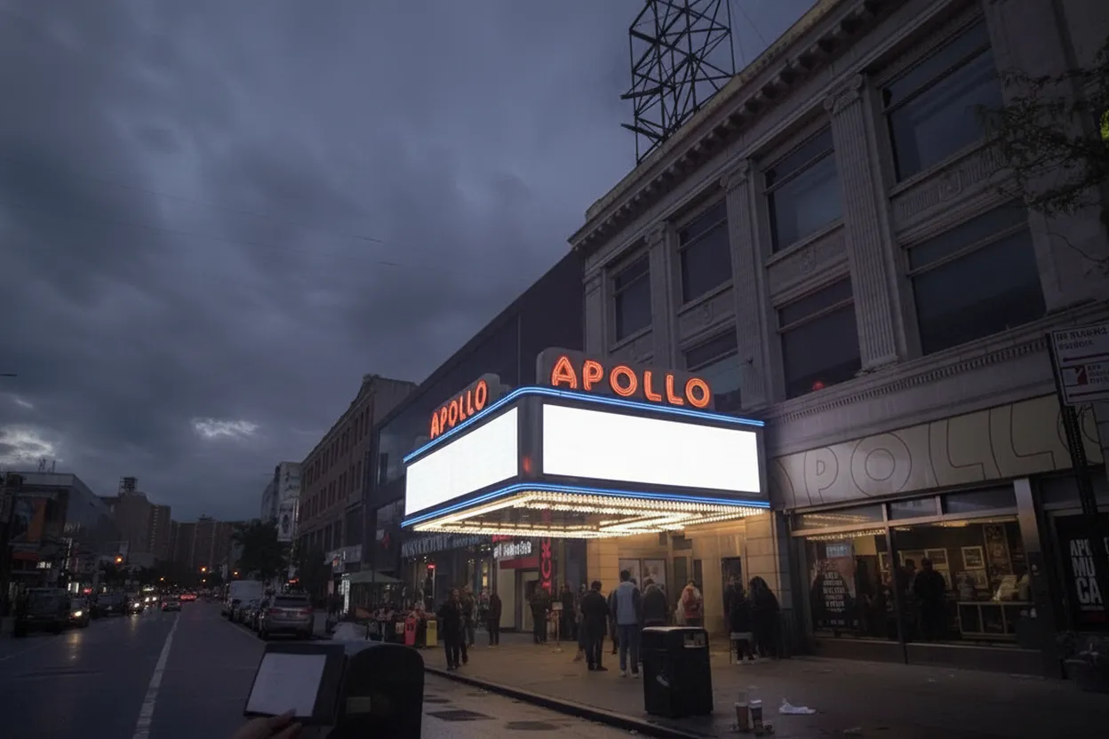 Editorial detail for martha reeves Harlem music walk from Apollo Theater