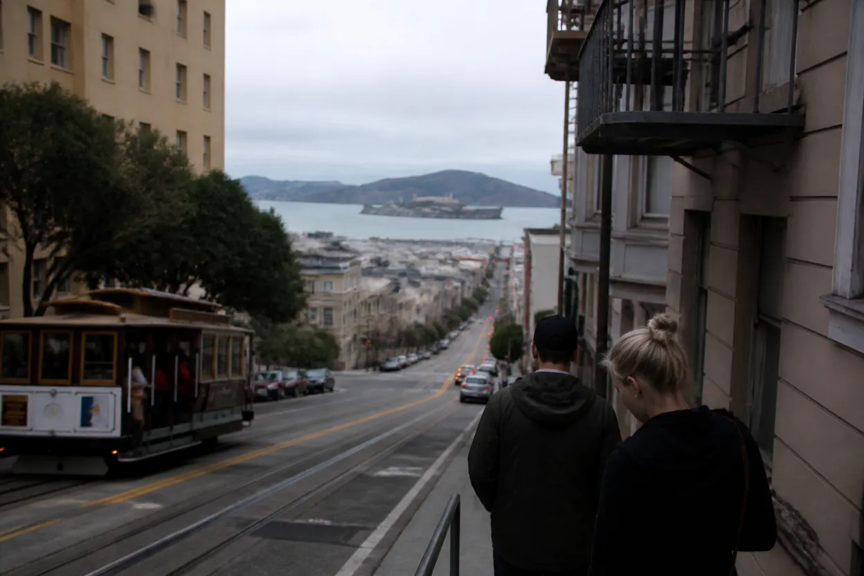 Practical city scene for tom holland spider man movies: A Quieter San Francisco Culture Route