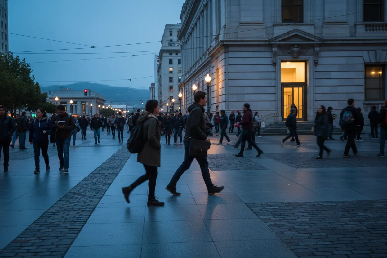 Practical city scene for robin williams: A San Francisco Learning and Research Route