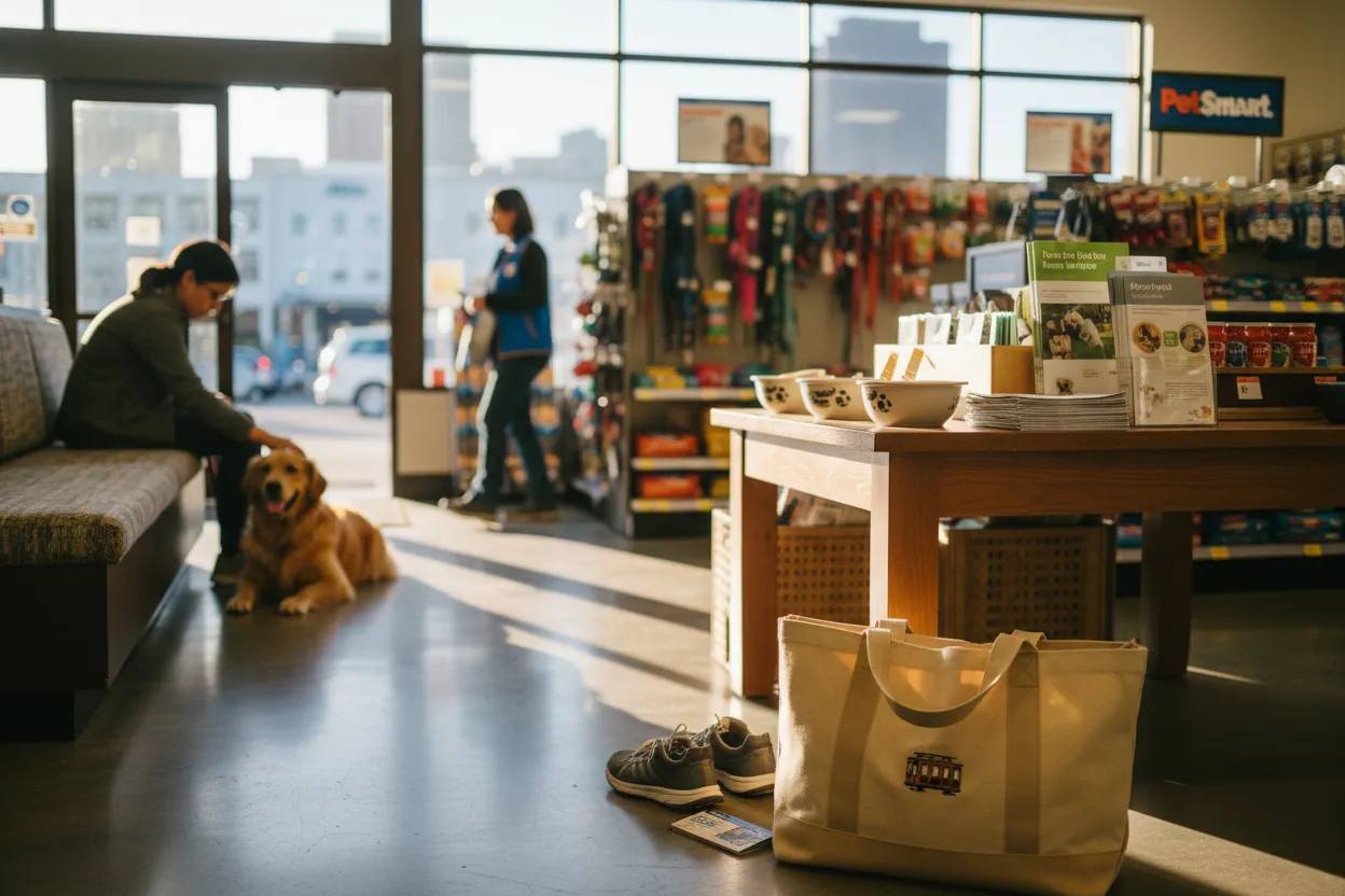 Local detail for San Francisco PetSmart Guide for Pet Essentials and Grooming