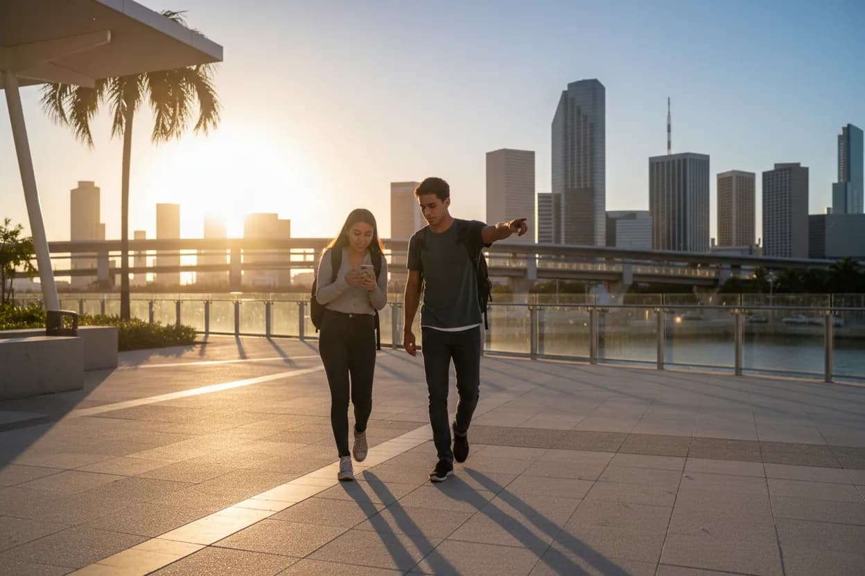 Practical city scene for ilhan omar: A Miami Learning and Research Route