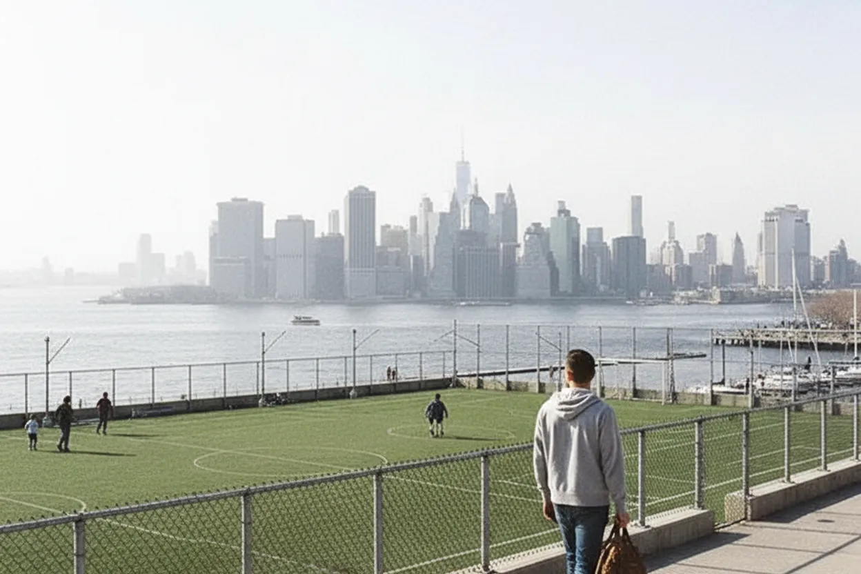 NYC experience scene for NYC Soccer Clubs and Fields Offering Youth Programs Where yan diomande Could Inspire