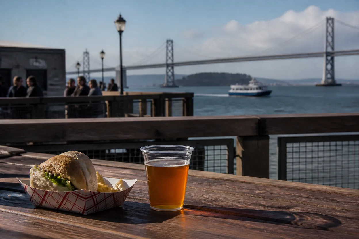 Realistic city scene for pirates vs brewers: How to Plan a San Francisco Viewing Night