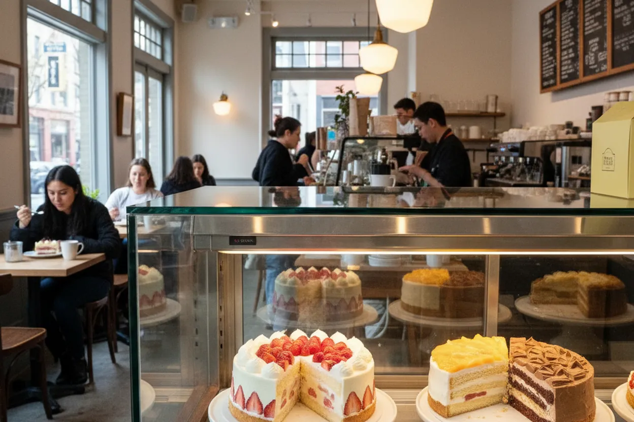 Cover scene for Harbs in Chelsea: Layer Cake and Coffee Before a Gallery Afternoon
