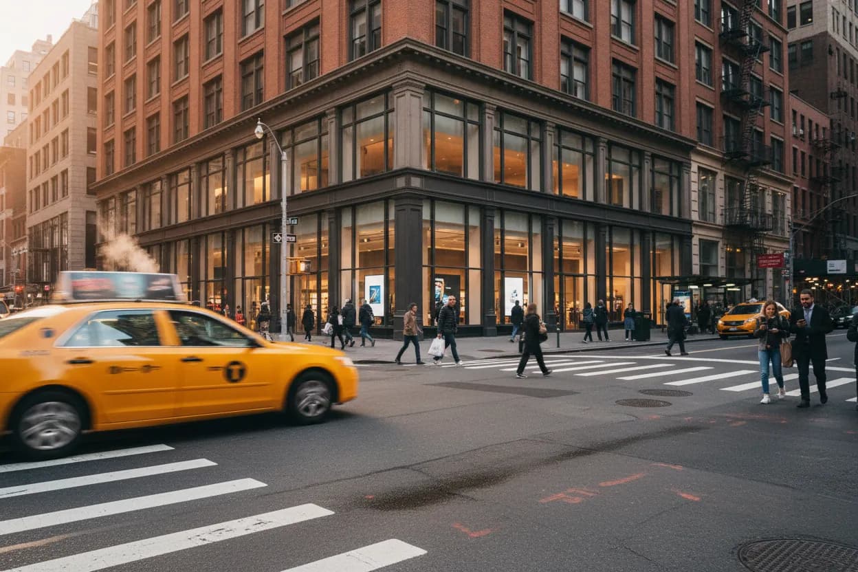 Realistic NYC scene for NYC Best Buy Guide for Tech Shopping and Pickup