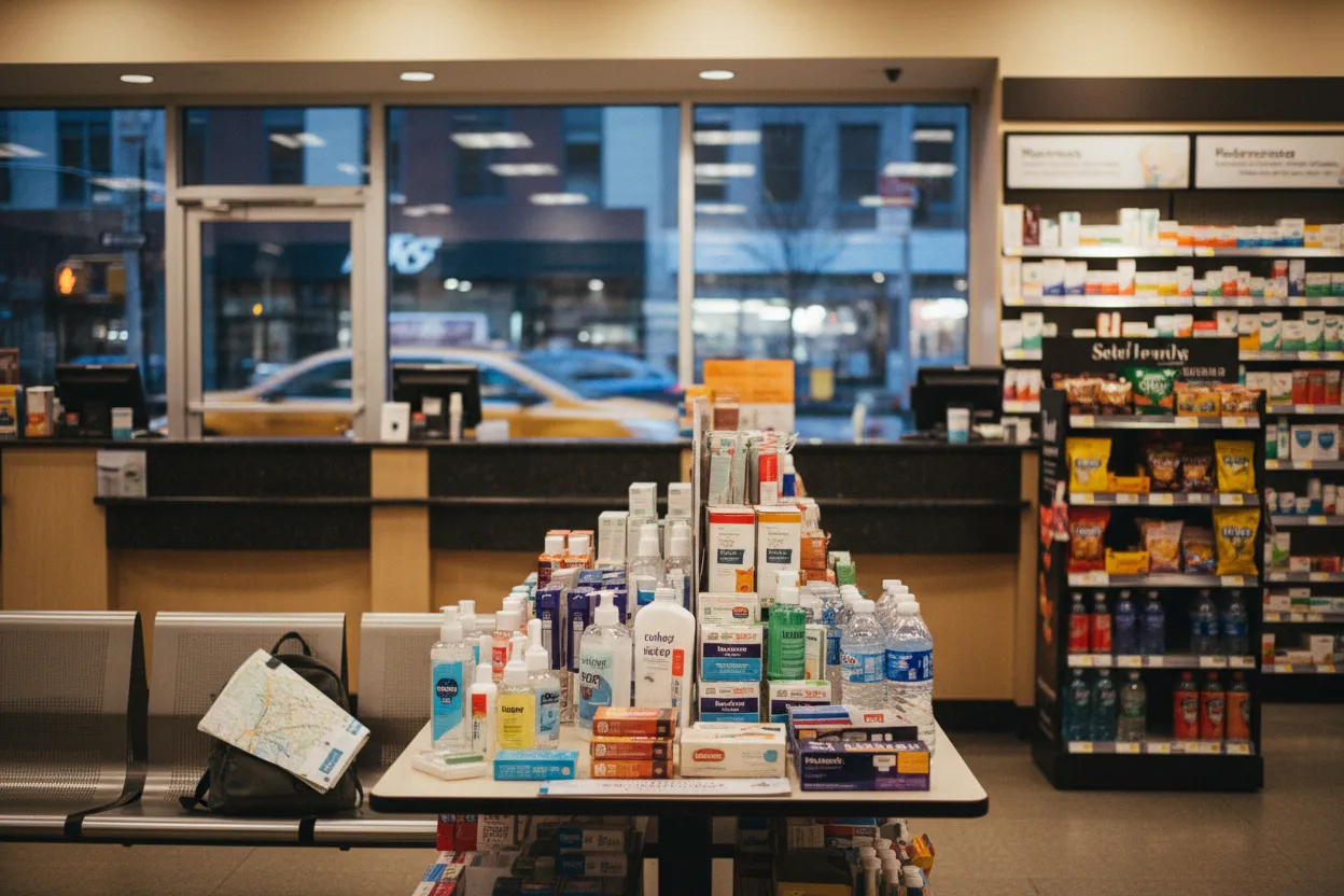 Local detail for NYC Walgreens Guide for Travel Essentials and Late Errands