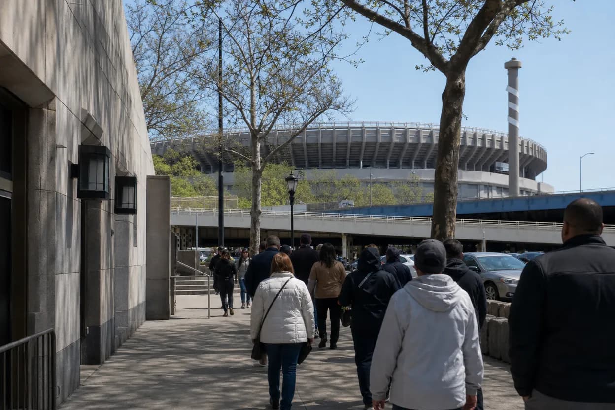 New York City experience scene for boston red sox Fans’ Grand Central Route to Yankee Stadium