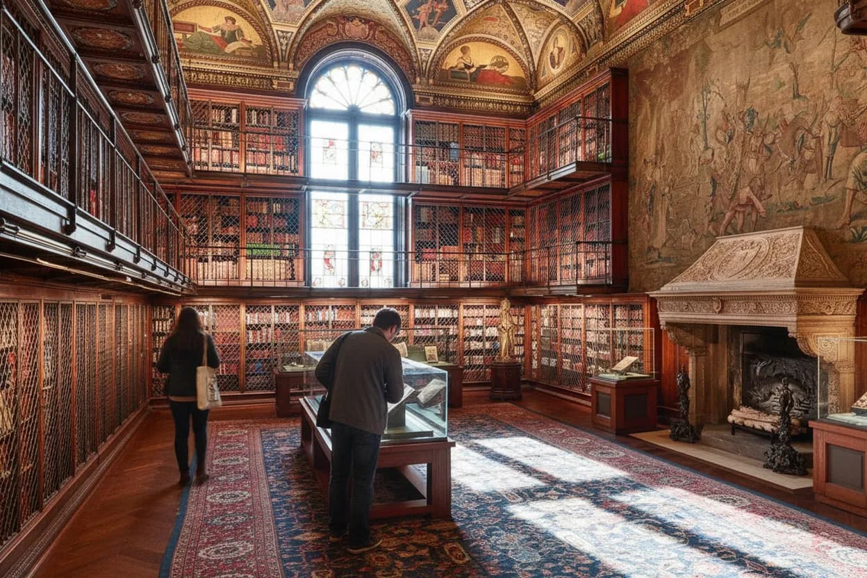 NYC experience scene for Finding Quiet Corners: Escaping 'her private hell' in NYC's Hidden Reading Rooms
