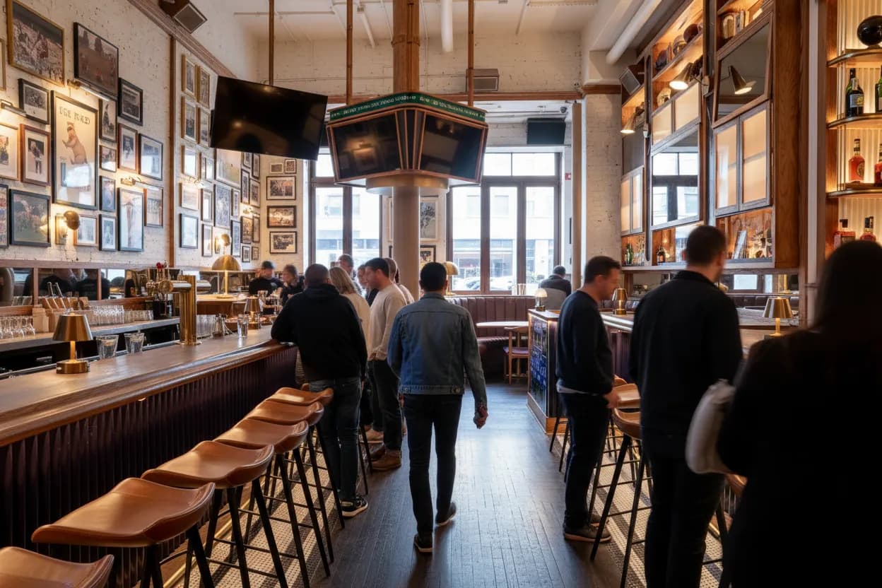 NYC experience scene for Where to Watch the WNBA All Star Game in NYC: Fan Meetups and Bars