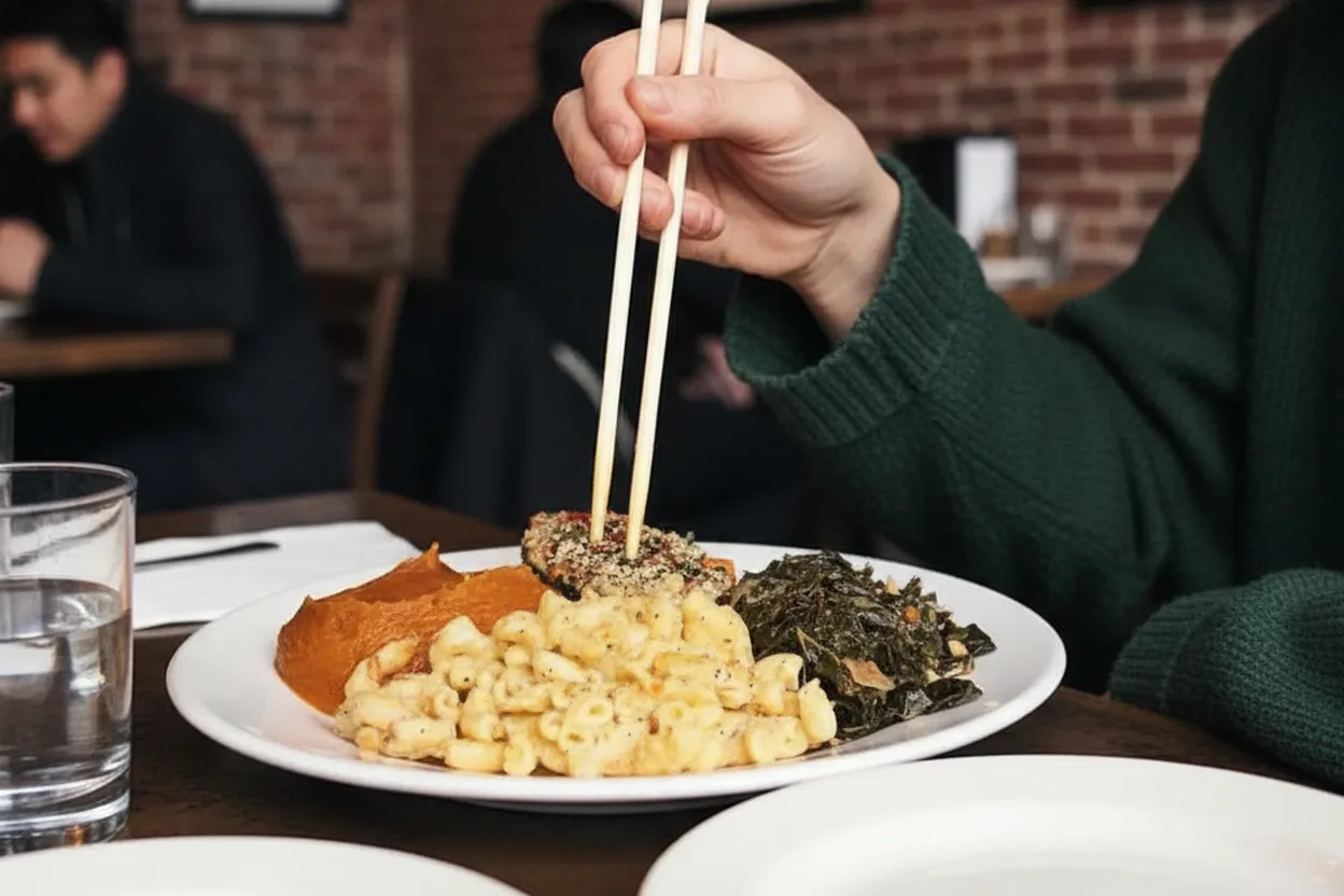 Editorial detail for Pamela Anderson and NYC's Vegan Dining Scene: What to Explore