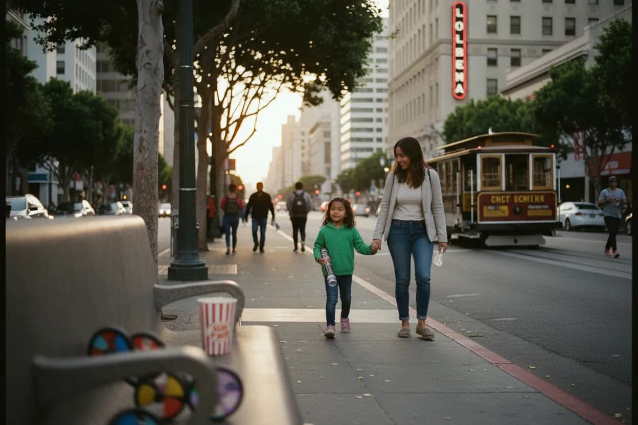 Practical city scene for SF Kids Movies Guide for Family Weekend Plans