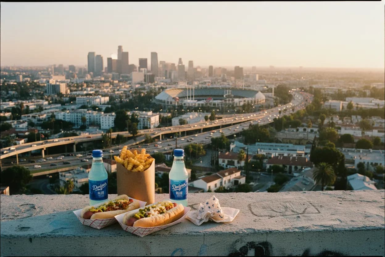 Realistic city scene for royals - dodgers: A Useful Los Angeles City Guide