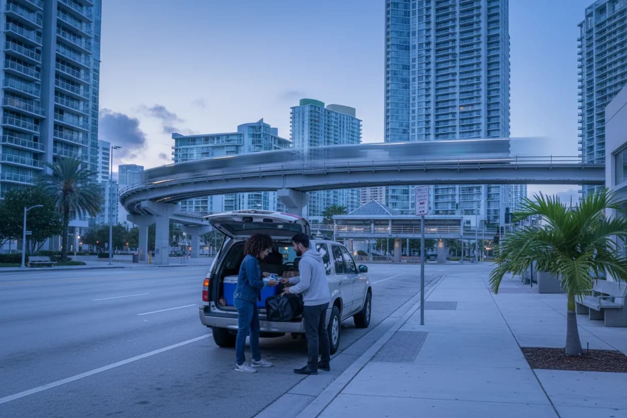 Practical city scene for Miami Ginnie Springs Weekend Guide for Clear-Water Road Trips