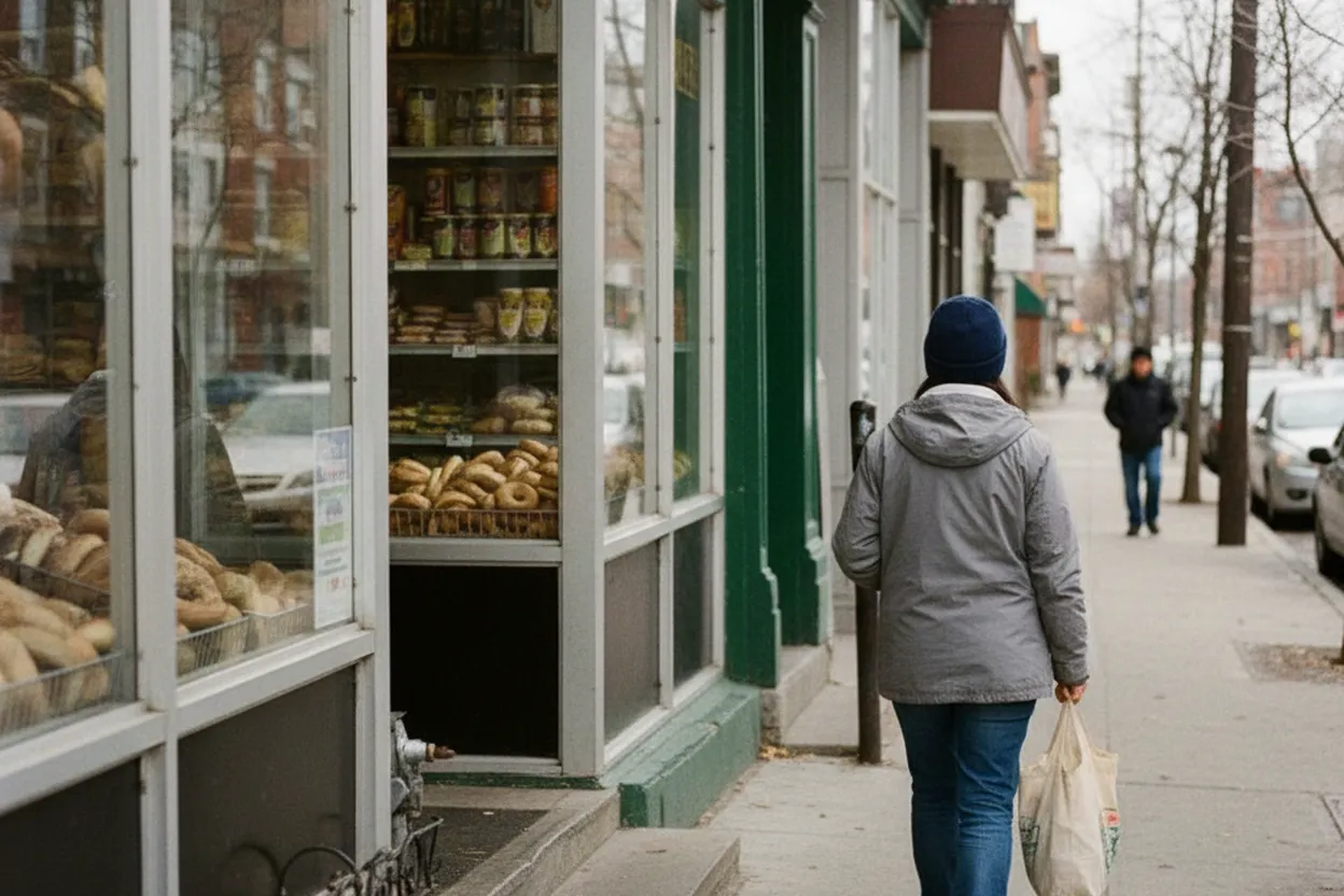 NYC experience scene for Little Sri Lanka Grocery Loop: A Tompkinsville Dinner Errand by Ferry