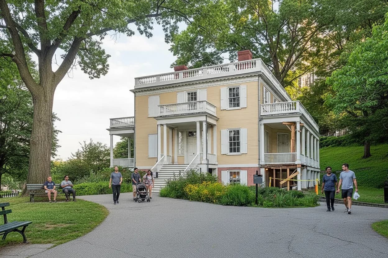 Cover scene for Hamilton Grange Porch Stop: A Short Harlem History Plan With Stairs in Mind