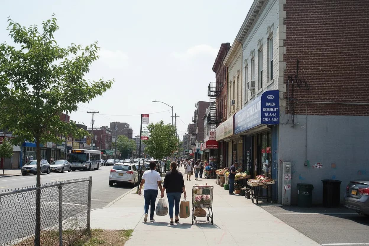 Cover scene for Little Sri Lanka Grocery Loop: A Tompkinsville Dinner Errand by Ferry