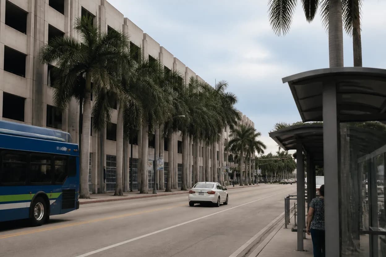 Realistic city scene for princess eugenie: The Miami Source-Checking Route