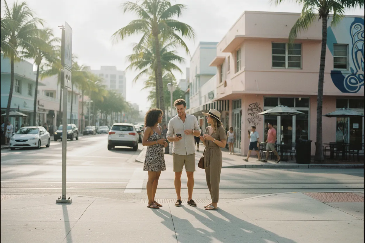 Practical city scene for georgina rodríguez: The Miami Dessert Stop Decision Guide