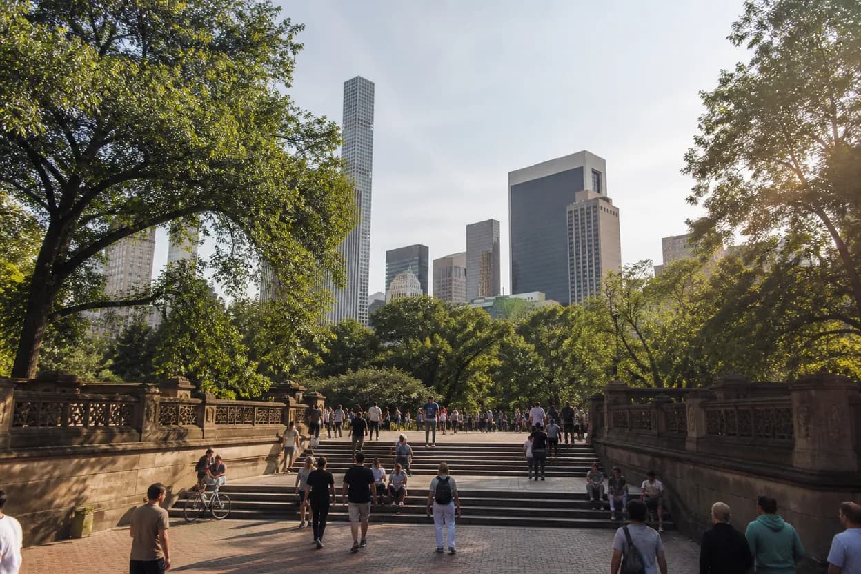 Realistic city scene for padres vs diamondbacks: A NYC Sports and Social Plan