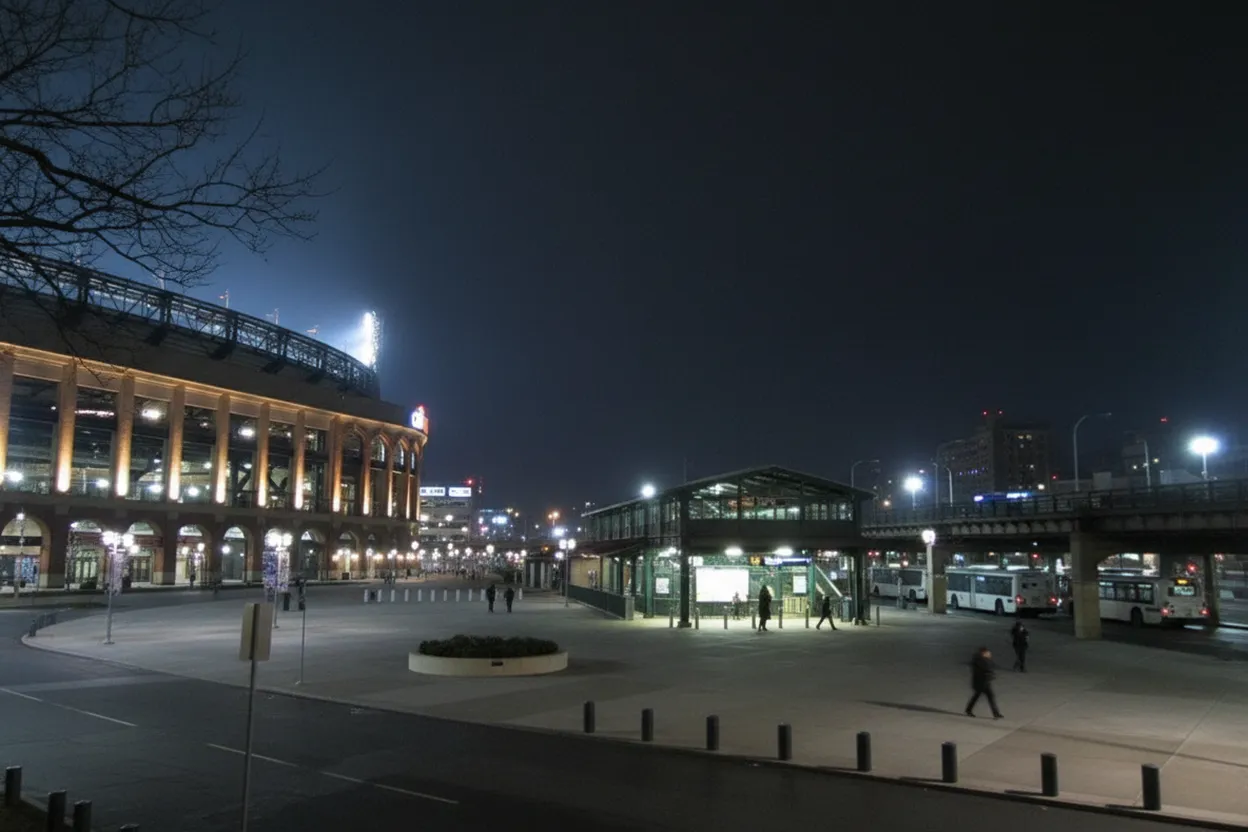 Cover scene for mets vs guardians Watch Plan Near Citi Field Transit