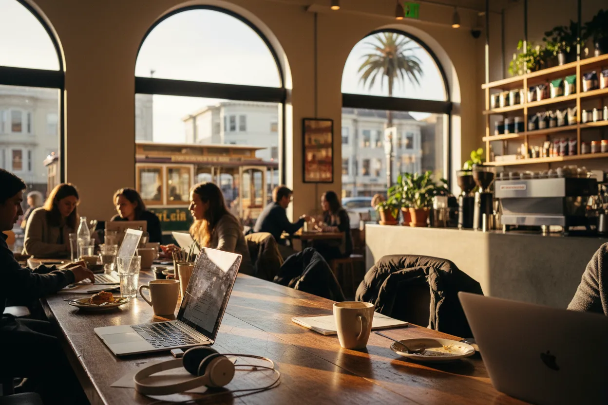 Local detail for Best Cafes in San Francisco for Remote Work Days