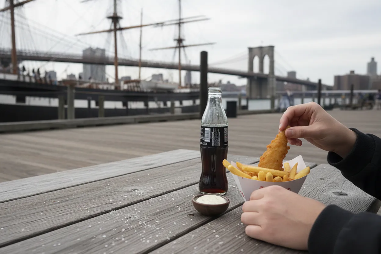 Editorial detail for South Street Seaport Museum Gallery Stop Before a Waterfront Walk