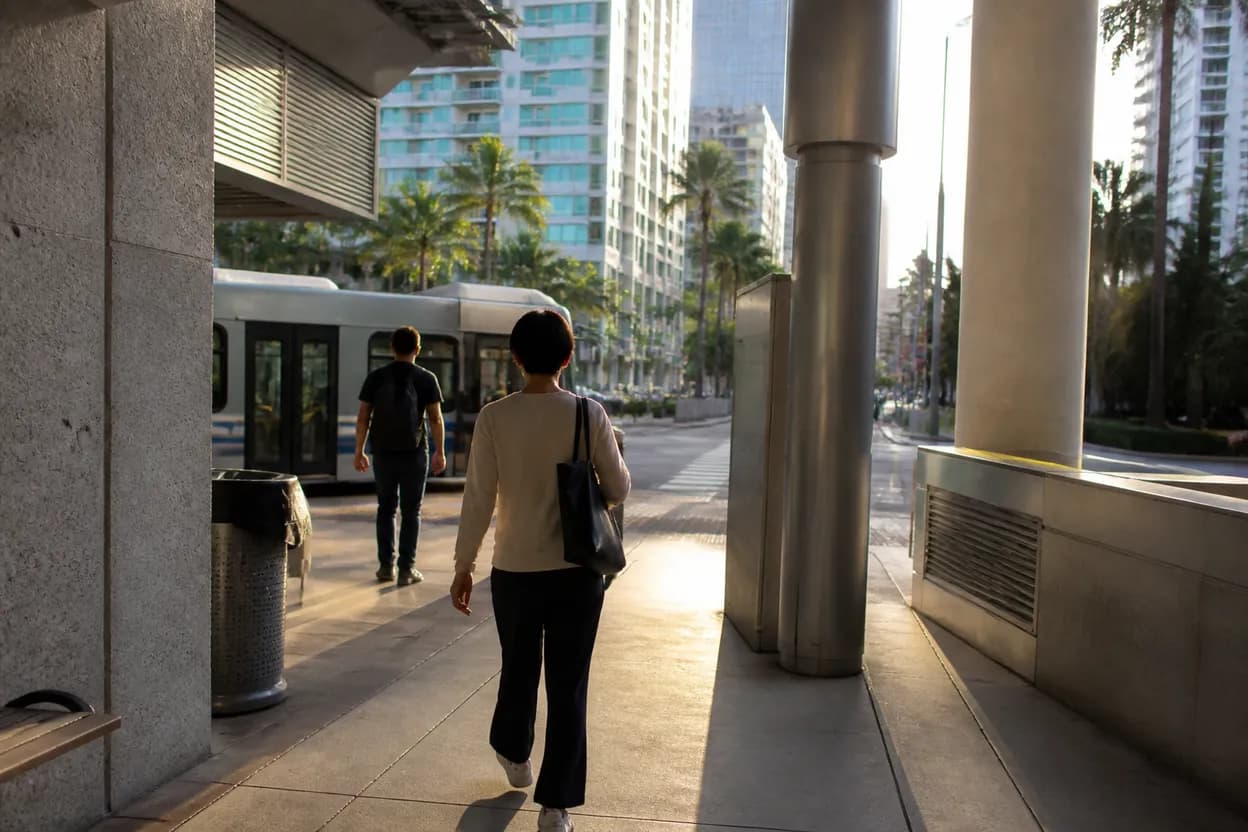 Practical city scene for abdul el-sayed: A Short Miami Cafe Route With Backups