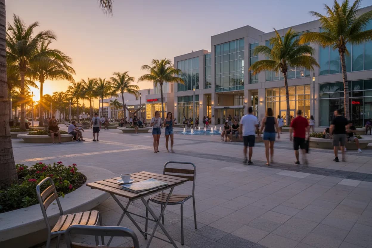 Realistic Miami scene for Best Cuban Food Near Miami for First-Time Visitors
