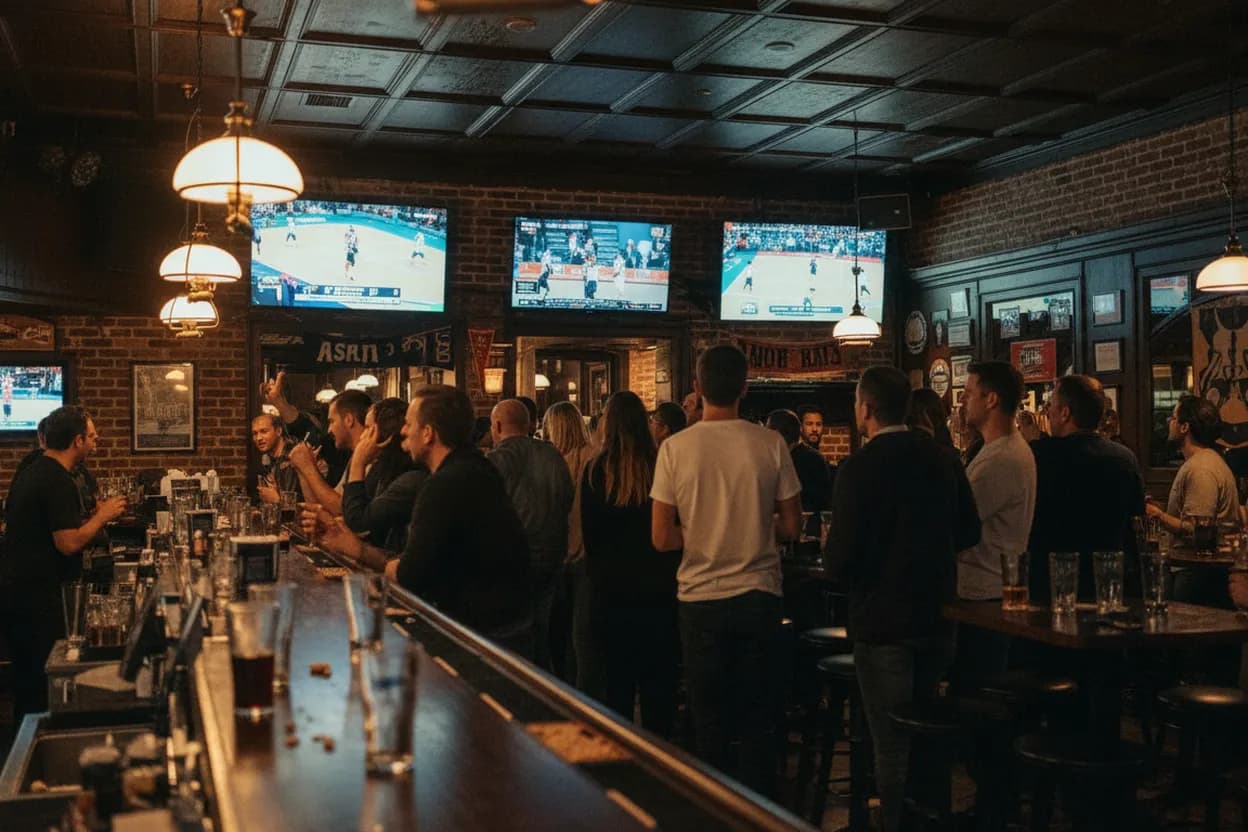 Cover scene for AEW Redemption 2026: NYC Sports Bars for Pro Wrestling Watch Parties