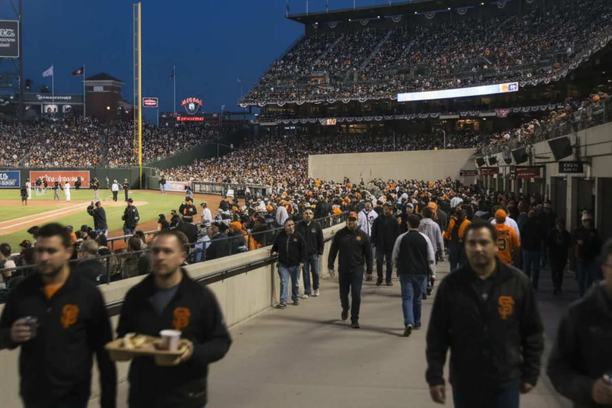San Francisco experience scene for Pick a Giants bar watch plan for luis garcia jr