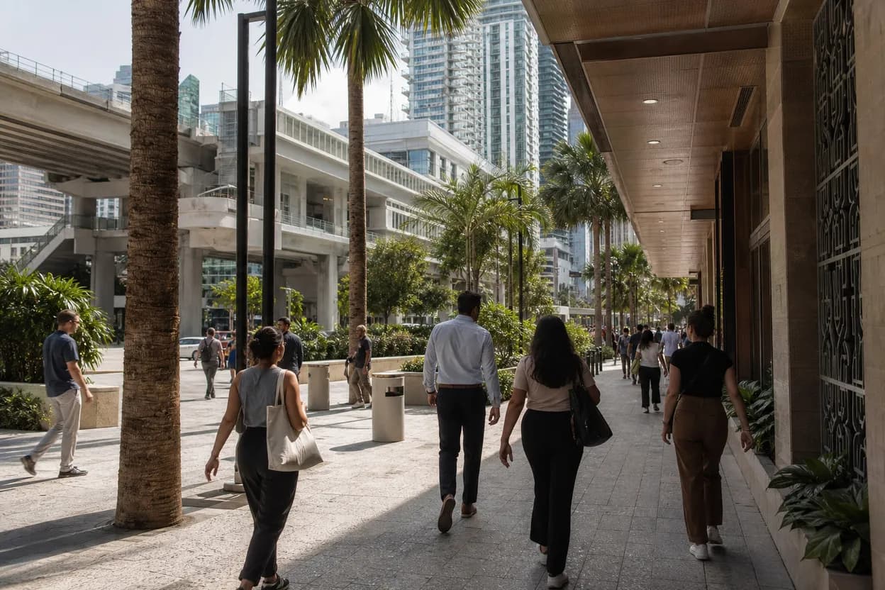 Miami experience scene for Plan nyc fc - santos Around Miami's Metrorail Soccer Stops
