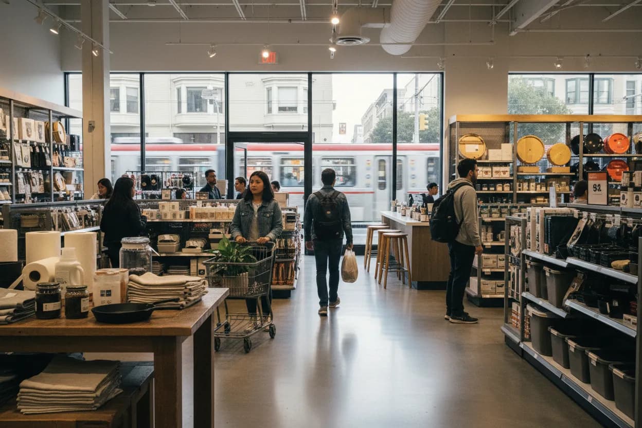 Local detail for SF Target Near Me for Apartment Essentials and Errands