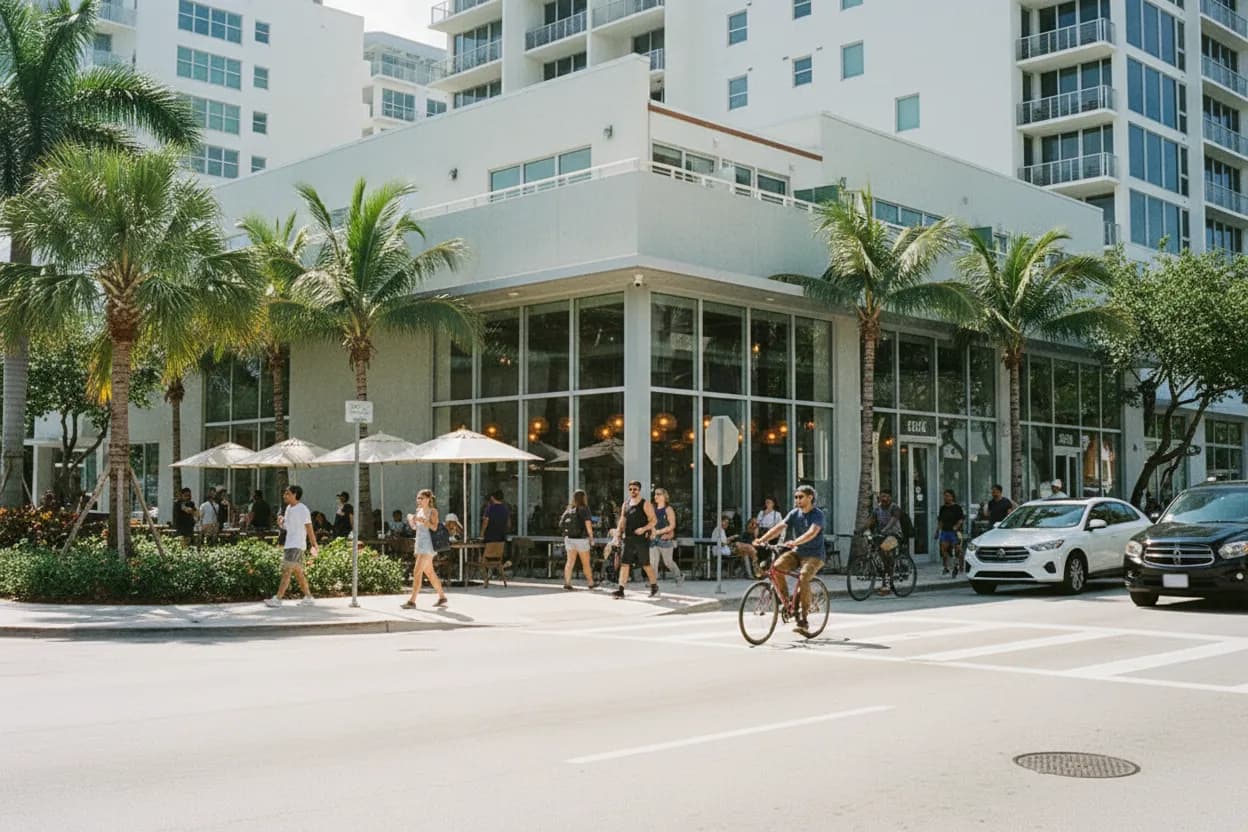 Cover scene for Ben Simmons: Miami Coffee Shops for Focused Work and Reflection