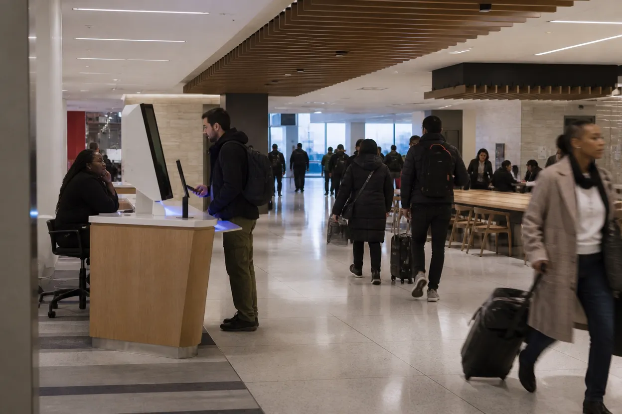 New York City experience scene for jetstar overhead bin fees Back to School JFK Verification Plan