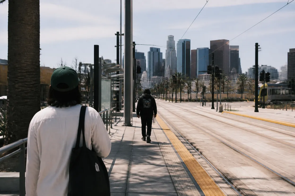 Practical city scene for jason arday: Public Spaces for a Free Los Angeles Reset