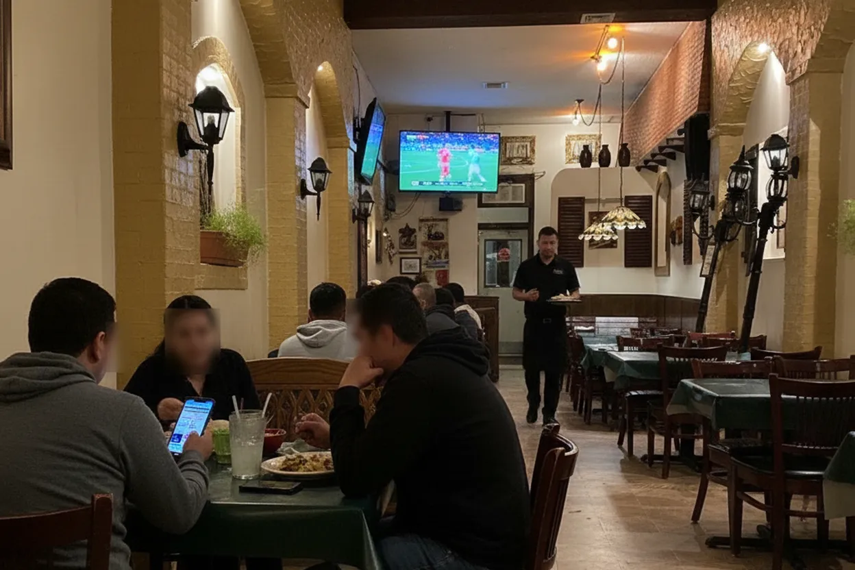 Cover scene for Necaxa vs Monterrey: A Jackson Heights Family Dinner-and-Match Plan