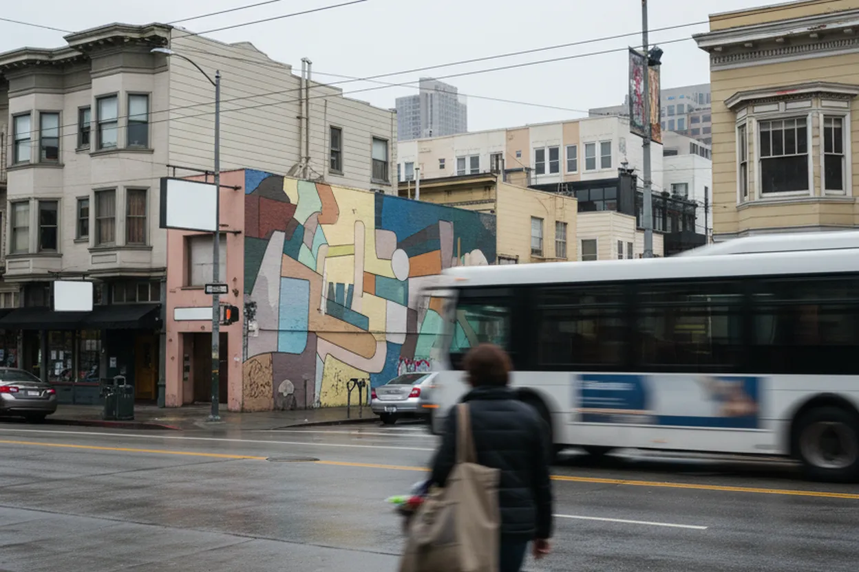 San Francisco experience scene for Discovering Tim Anderson: Baseball-Inspired Art Workshops in San Francisco