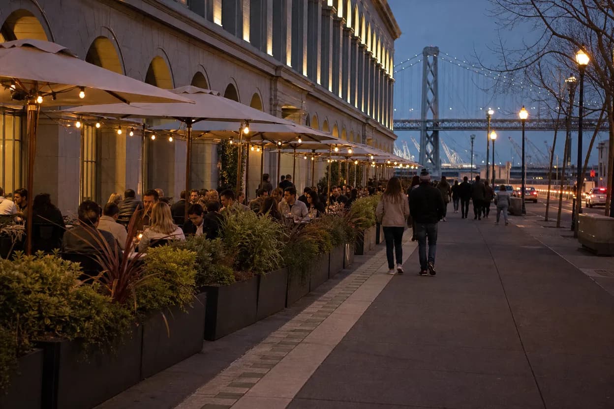 Editorial detail for ellar coltrane guides Ferry Building restaurants for foggy Friday lunch