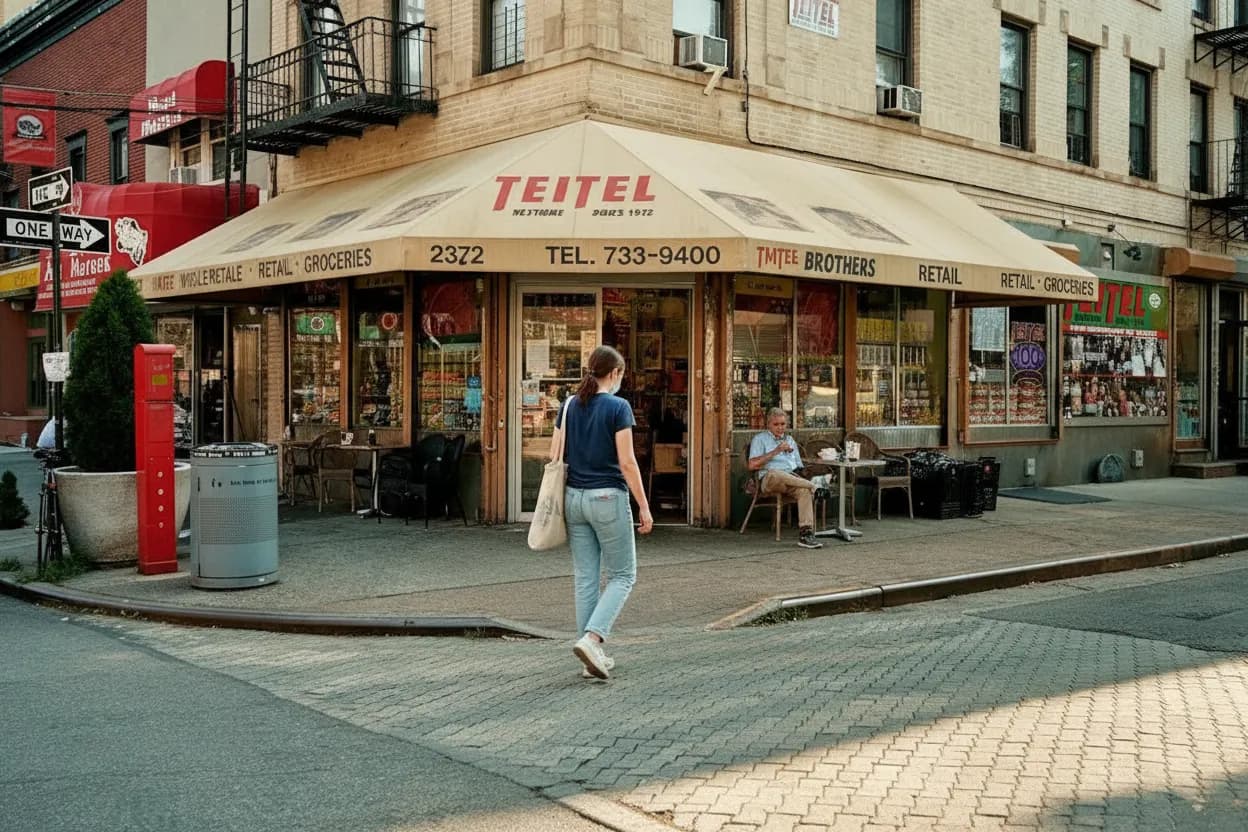 NYC experience scene for Noya Cafe on Arthur Avenue When Coffee Must Stretch Into Dessert