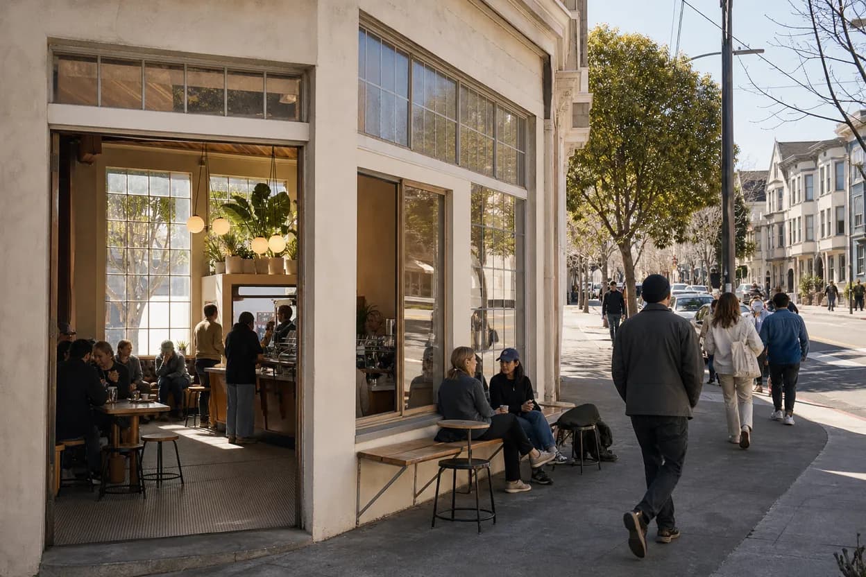 Cover scene for San Francisco Coffee Shops for Discussing Ford Fathom