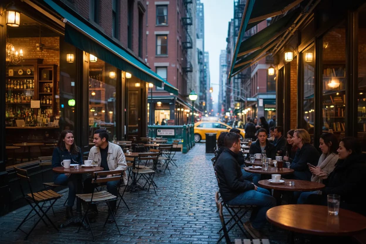 Local detail for chris hansen: Where NYC Can Talk Without Shouting