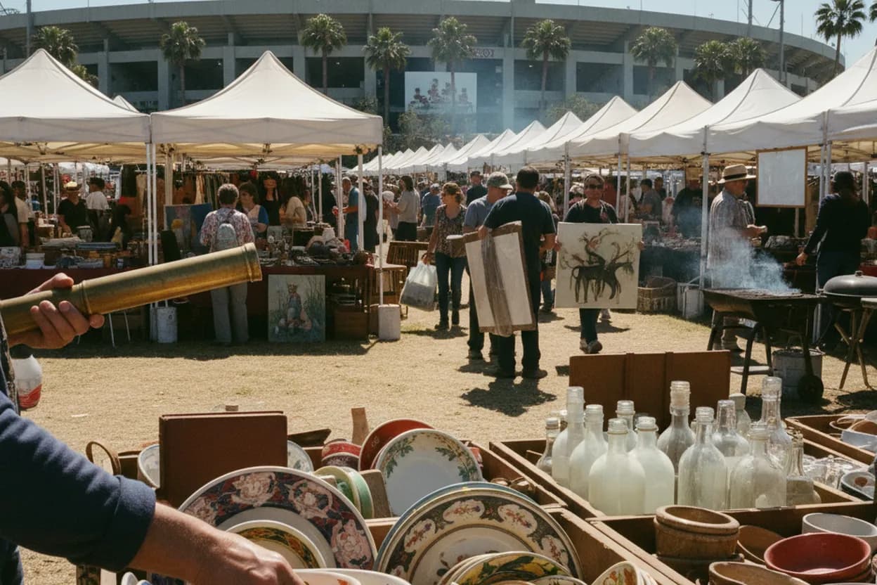 Editorial detail for leagues cup 2026 Gear Hunt At Pasadena Market Stalls