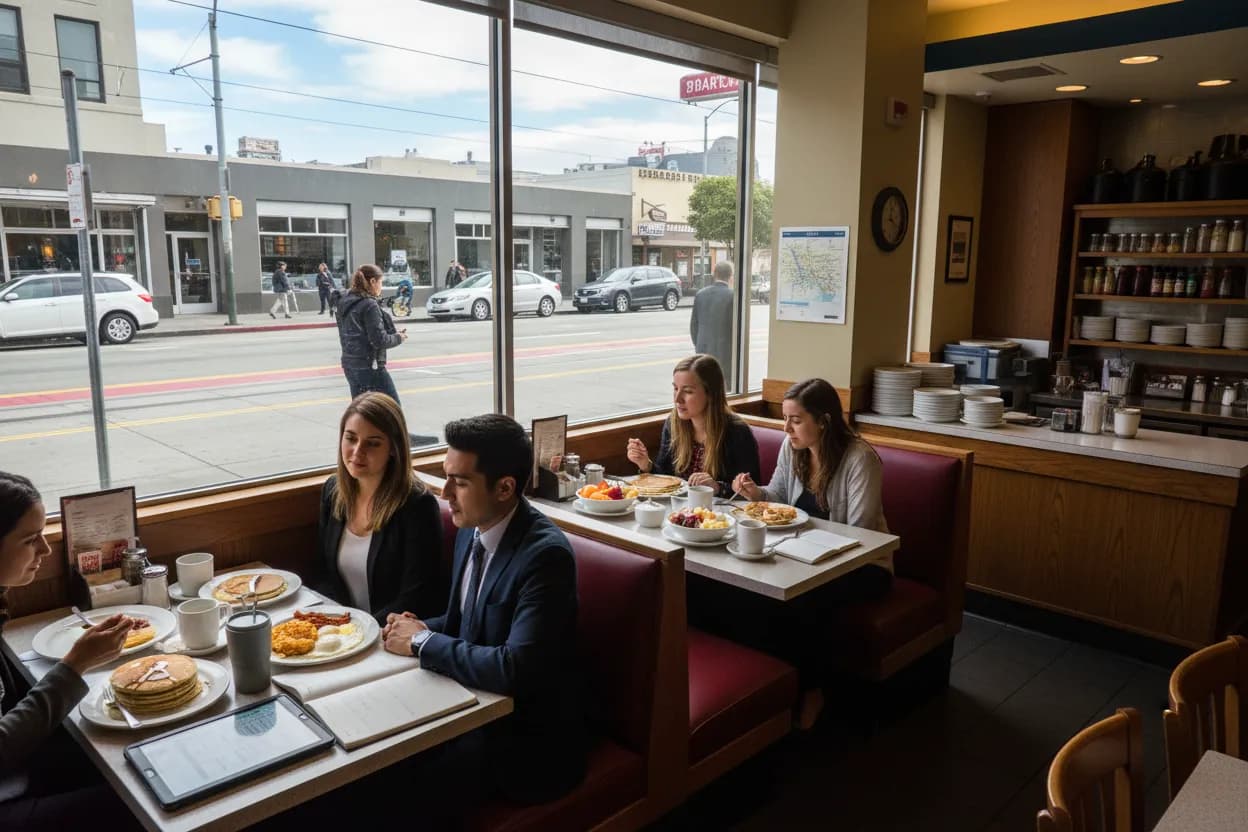 Local detail for San Francisco IHOP Guide for Breakfast Meetings and Brunch