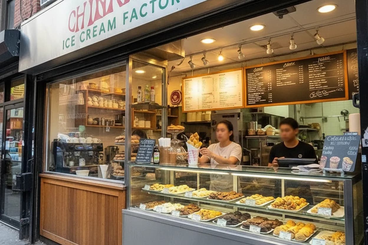 New York City experience scene for Diet NYC Cafe Dessert Choices and Nutrition Guide