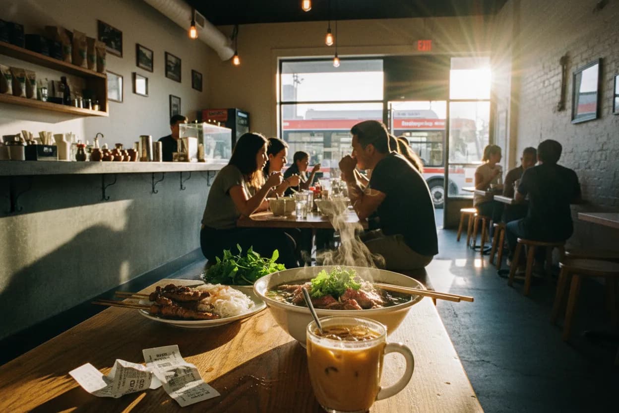 Local detail for LA Vietnamese Food Guide for Pho, Coffee, and Bowls
