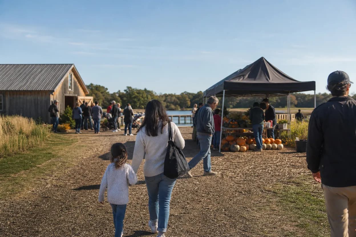 NYC experience scene for Snug Harbor Heritage Farmstand Before Lunchbox Habits Get Expensive