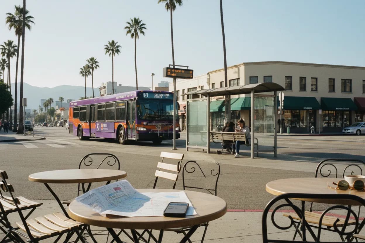 Local detail for newsweek: A Transit-Smart Los Angeles Area Guide