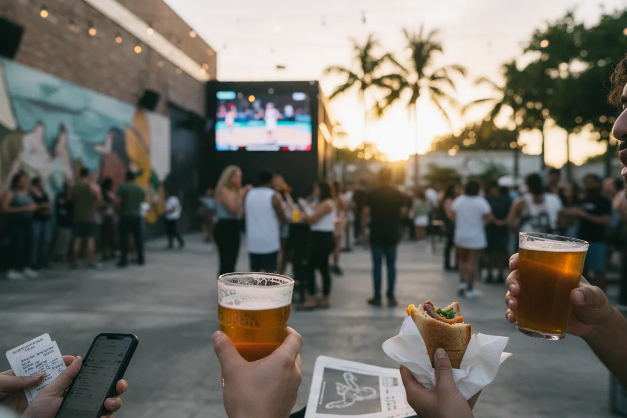 Local detail for Sparks vs Sky: Miami Watch Parties With Waterfront Backups